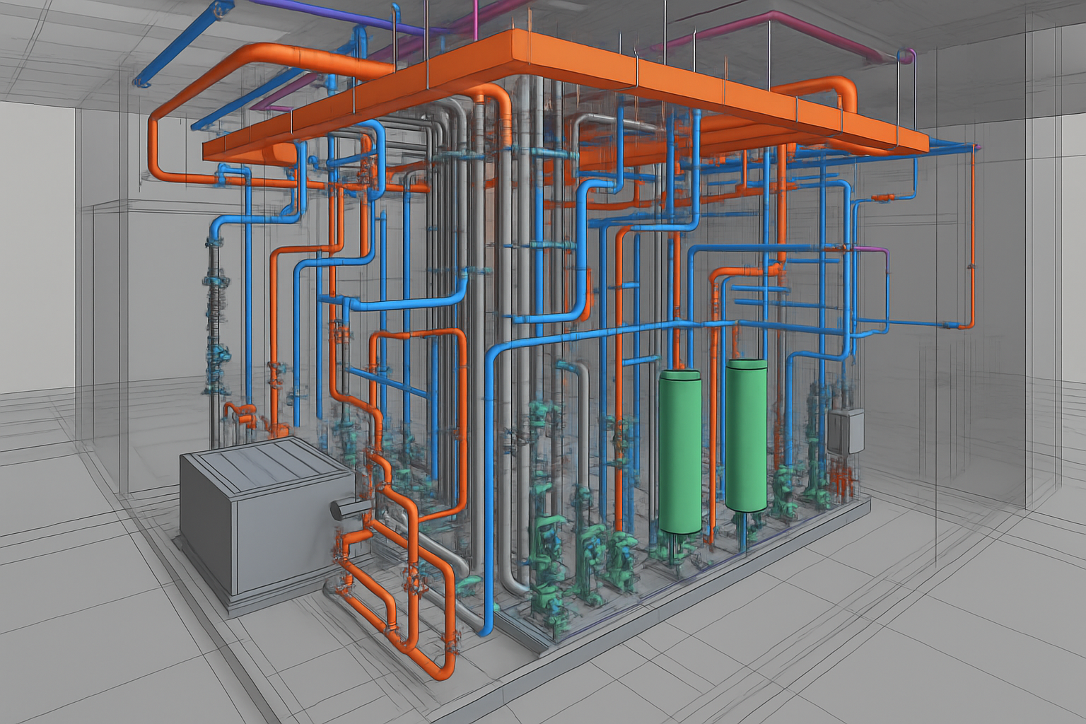 picture of model health rendered